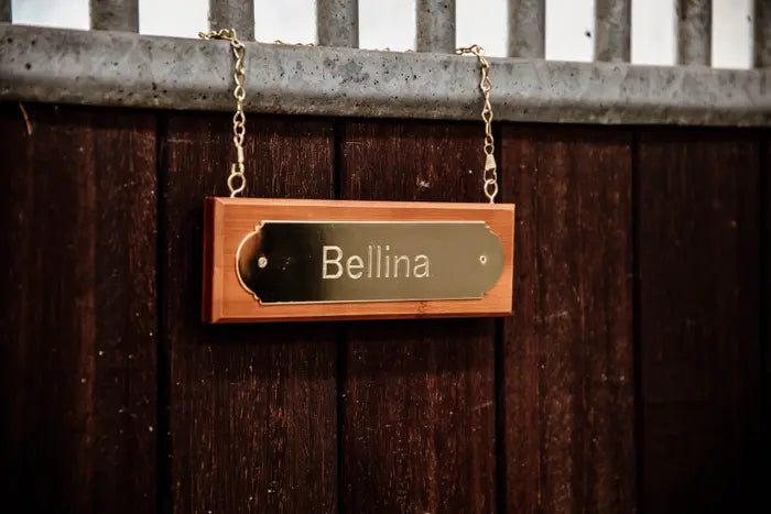 Kentucky Stable Name Plate Hanger