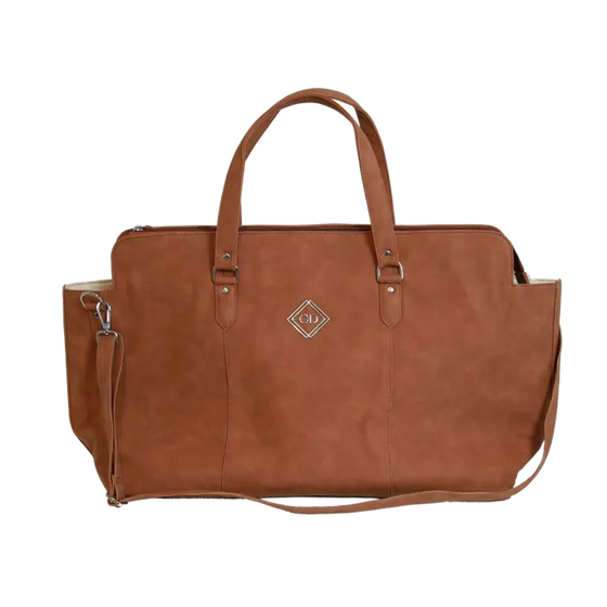 Kentucky Grooming Deluxe Chestnut Weekend Bag