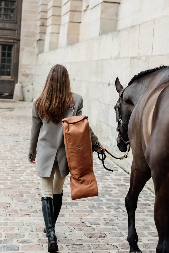 Kentucky Grooming Deluxe Chestnut Boots Bag