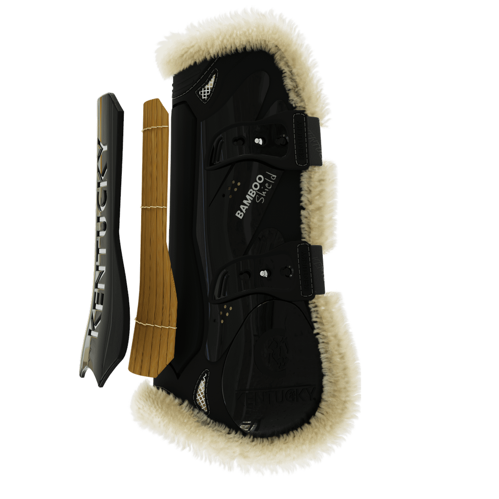 Vegan Sheepskin Tendon Boots Bamboo Elastic | Kentucky Horsewear | Eco-friendly — Image 8