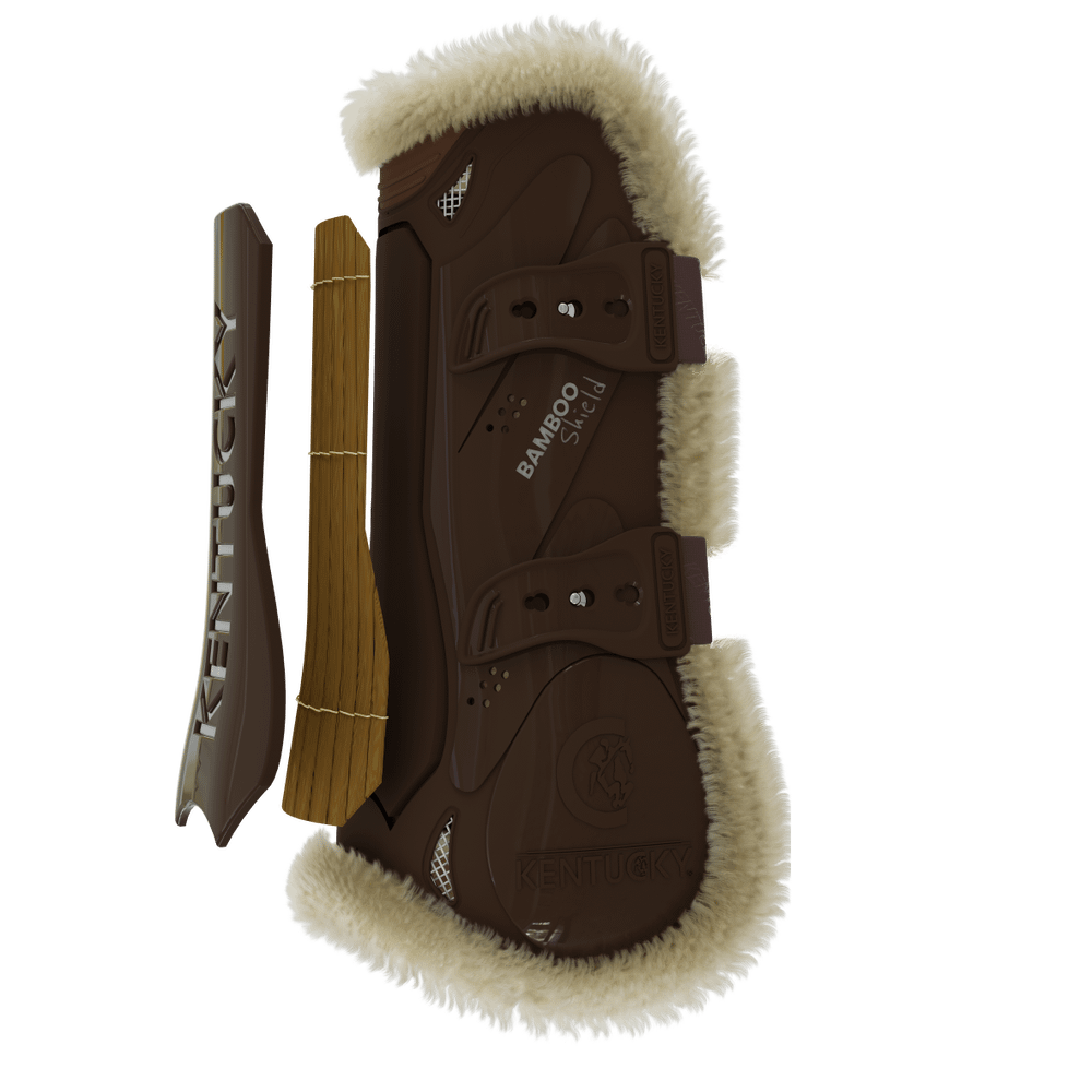 Vegan Sheepskin Tendon Boots Bamboo Elastic | Kentucky Horsewear | Eco-friendly — Image 14
