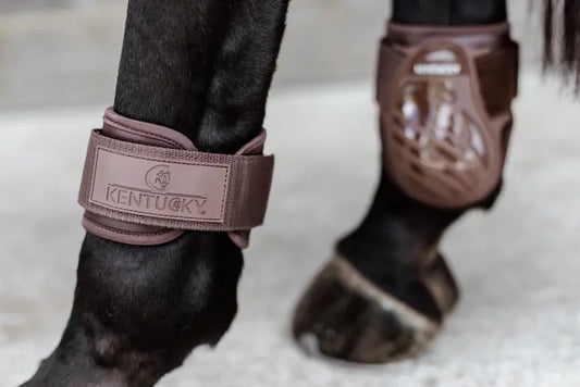 Boomerang Equestrian - Kentucky Young Horse Fetlock Boots New Brown