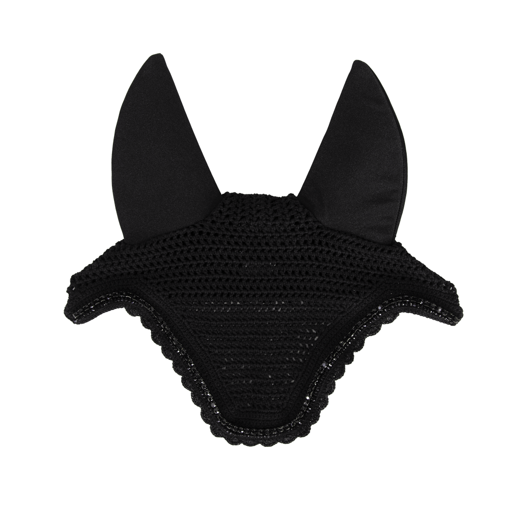 Fly Veil Wellington Stone & Pearl | Kentucky Horsewear | luxury