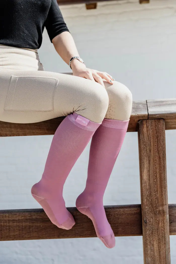 Boomerang Equestrian - Kentucky Socks Light Pink