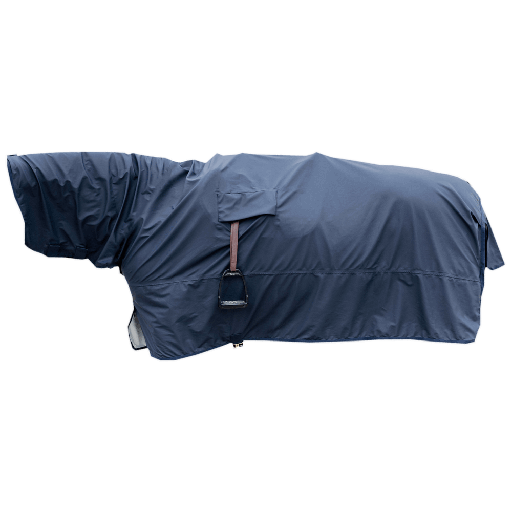 Horse Raincoat Hurricane with stirrup holes | Kentucky Horsewear | Waterproof