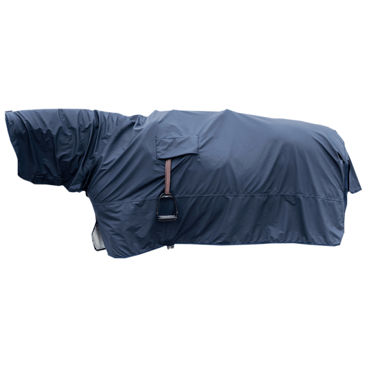 Horse Raincoat Hurricane with stirrup holes | Kentucky Horsewear | Waterproof