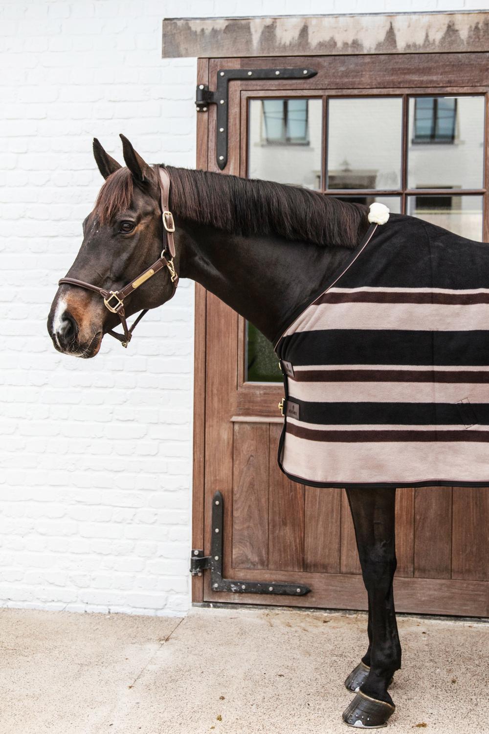 Fleece Rug Heavy Stripe | Kentucky Horsewear | Luxury — Image 4