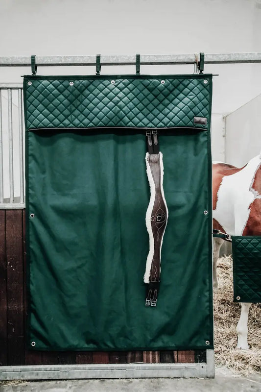 Boomerang Equestrian - Kentucky Waterproof Stable Curtain Dark Green