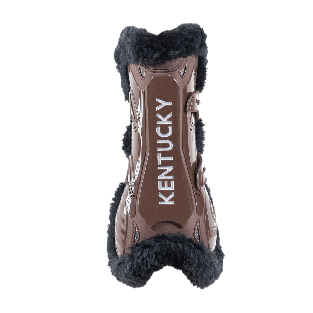 Vegan Sheepskin Tendon Boots Bamboo Elastic | Kentucky Horsewear | Eco-friendly — Image 3