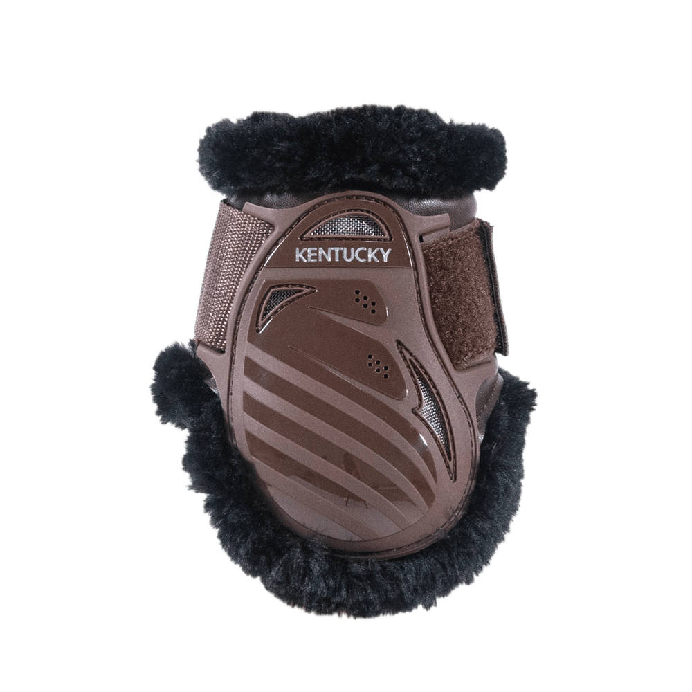 Vegan Sheepskin Young Horse Fetlock Boots | Kentucky Horsewear | Lightweight