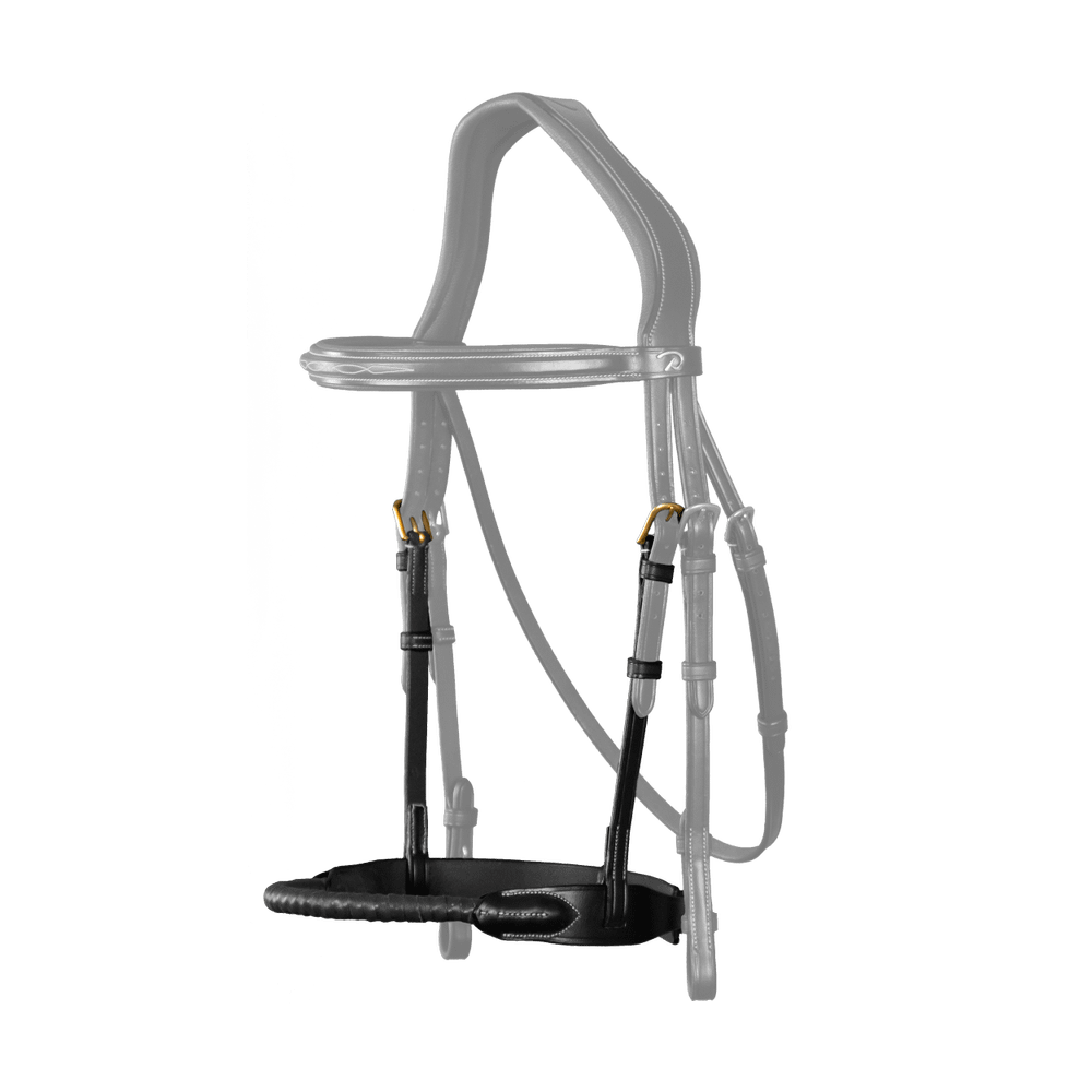 Leather Covered Rope Noseband | Dy'on |
