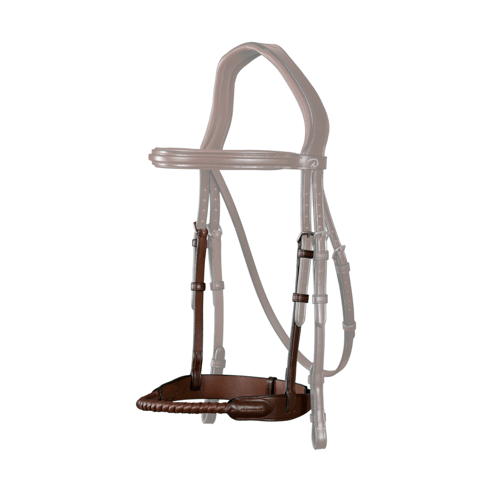 Leather Covered Rope Noseband | Dy'on |