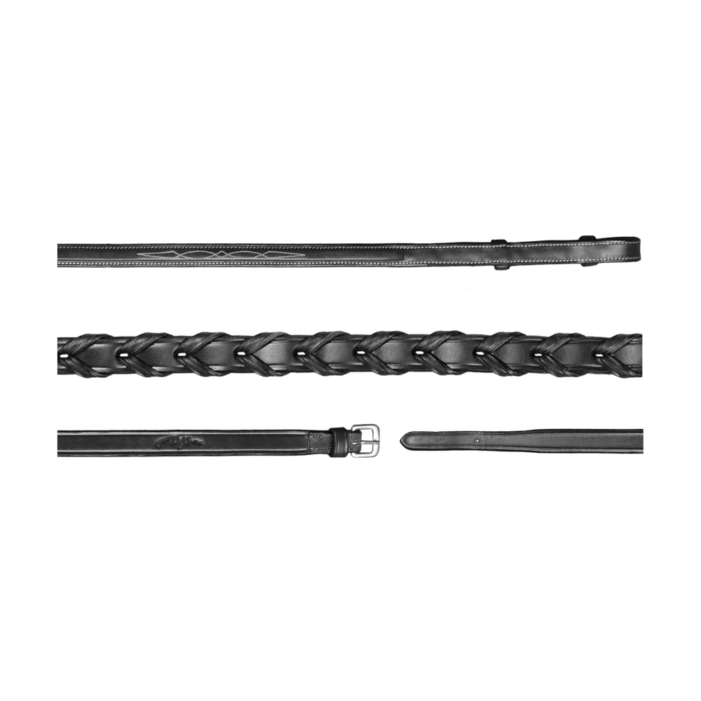 5/8" Laced Reins | Dy'on | — Image 3