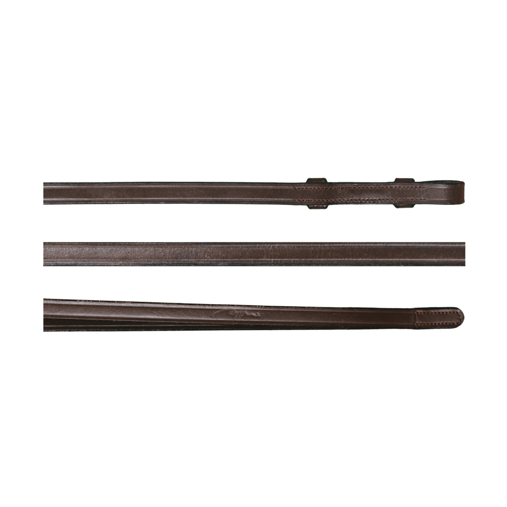 1/2" Full Leather Double Bridle Reins | Dy'on |