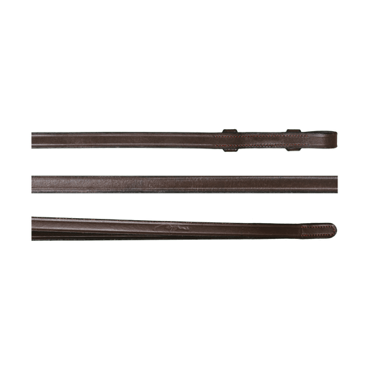 1/2" Full Leather Double Bridle Reins | Dy'on |