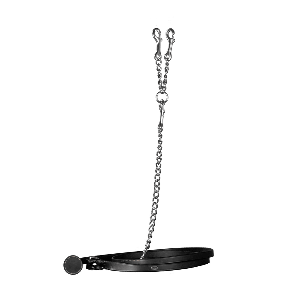 Leather Lead With Chain | Dy'on | durable — Image 2