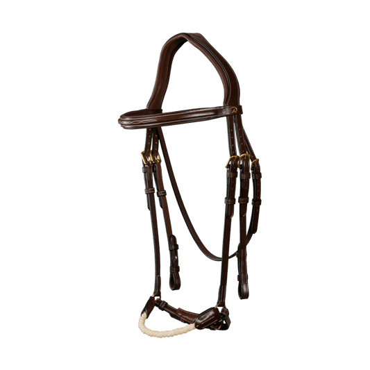 Rope Drop Noseband Bridle DY | Dy'on | Comfort — Image 2