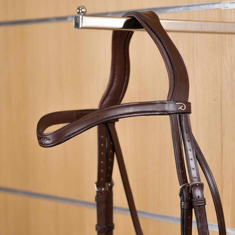 Flat Leather V-Shaped Browband | Dy'on | elegance — Image 4