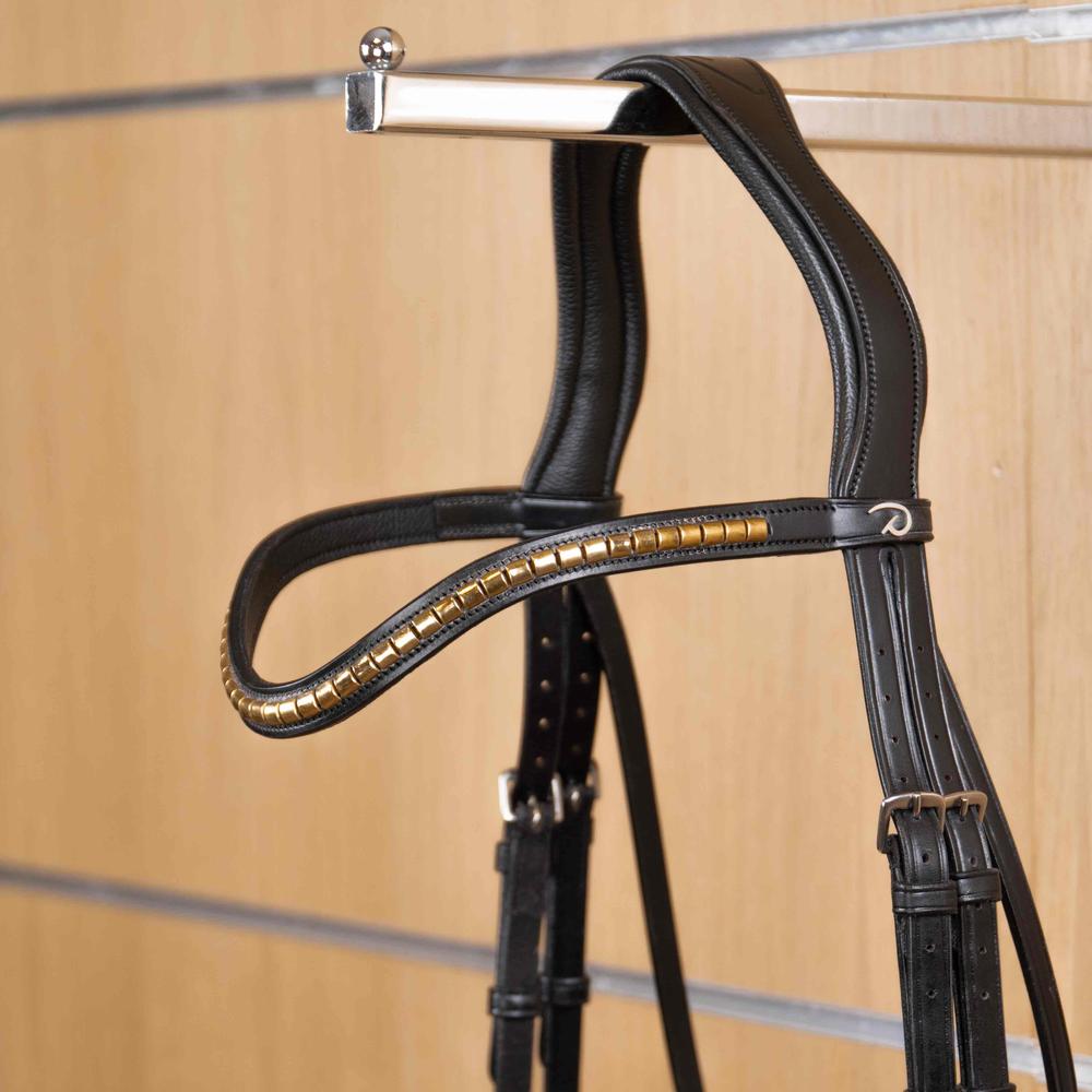 Brass Clincher Straight Browband | Dy'on | elegantdesign — Image 4