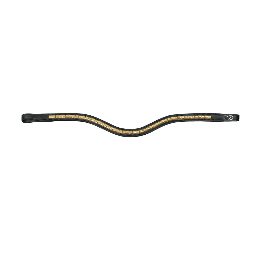 Brass Clincher Straight Browband | Dy'on | elegantdesign — Image 3