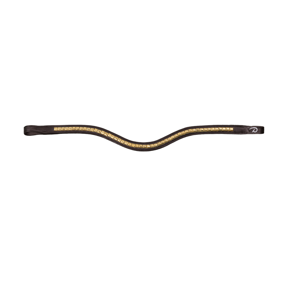 Brass Clincher Straight Browband | Dy'on | elegantdesign — Image 2