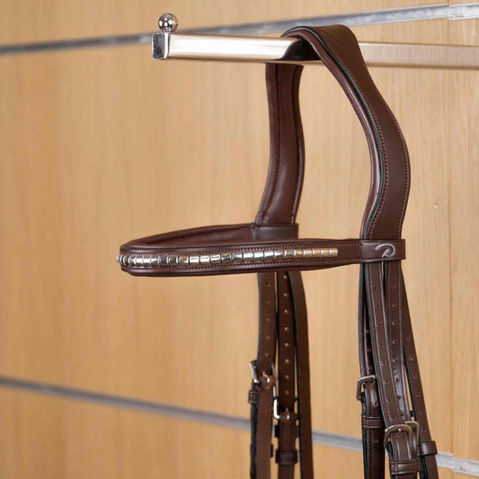 Silver Clincher Straight Browband | Dy'on | elegantdesign