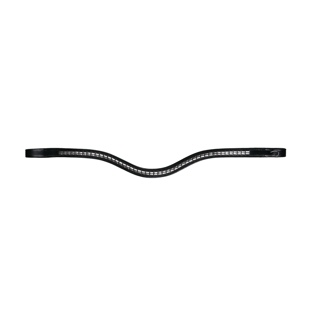 Silver Clincher V-Shaped Browband | Dy'on | elegance — Image 3
