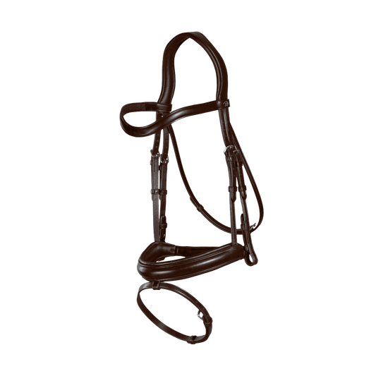 Matte Medium Noseband Bridle With Flash NE D | Dy'on | Versatile