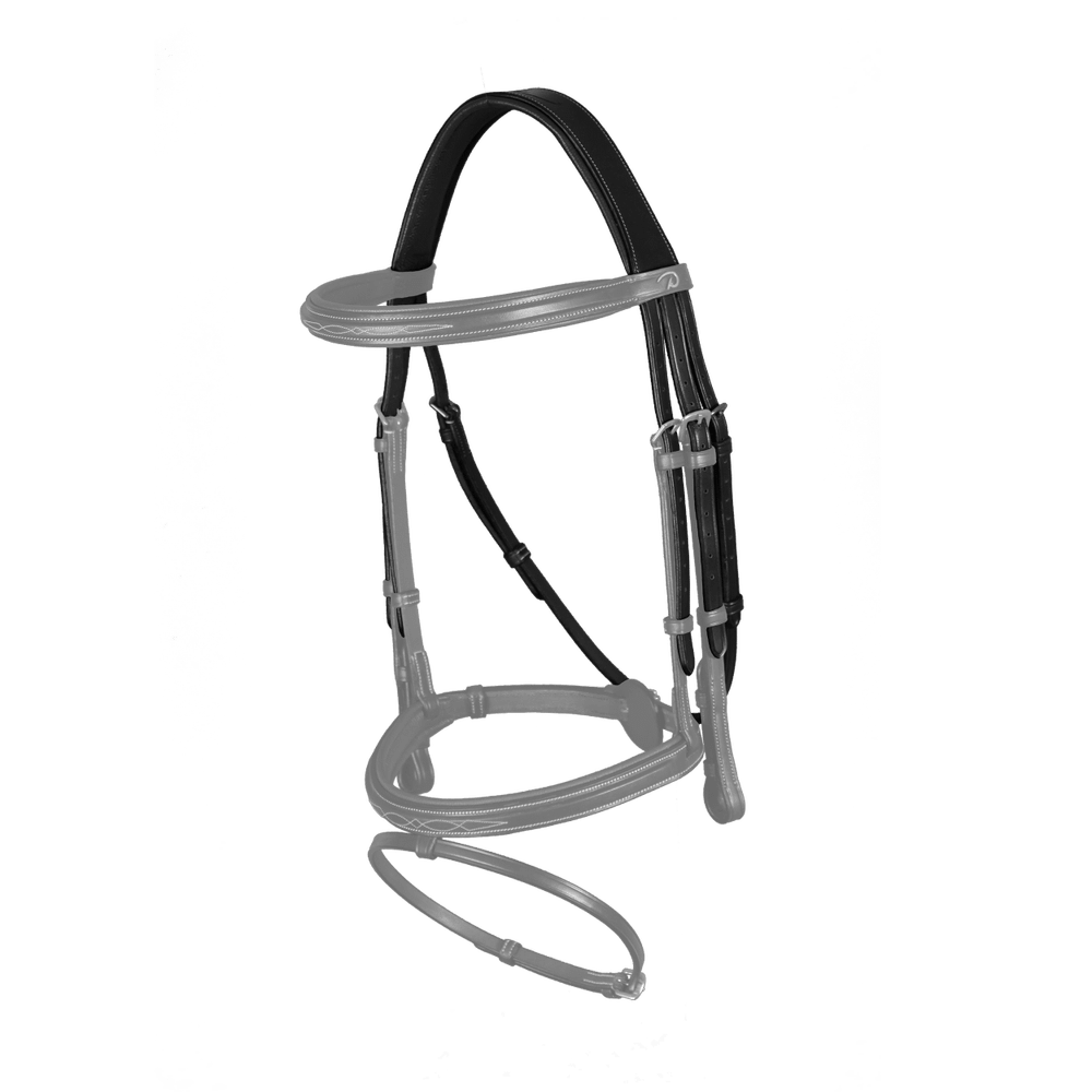3 Strap Headpiece With Removable Throat Latch | Dy'on |