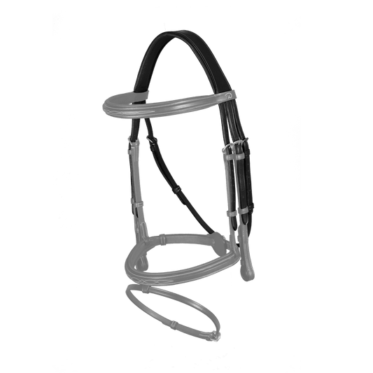 3 Strap Headpiece With Removable Throat Latch | Dy'on |