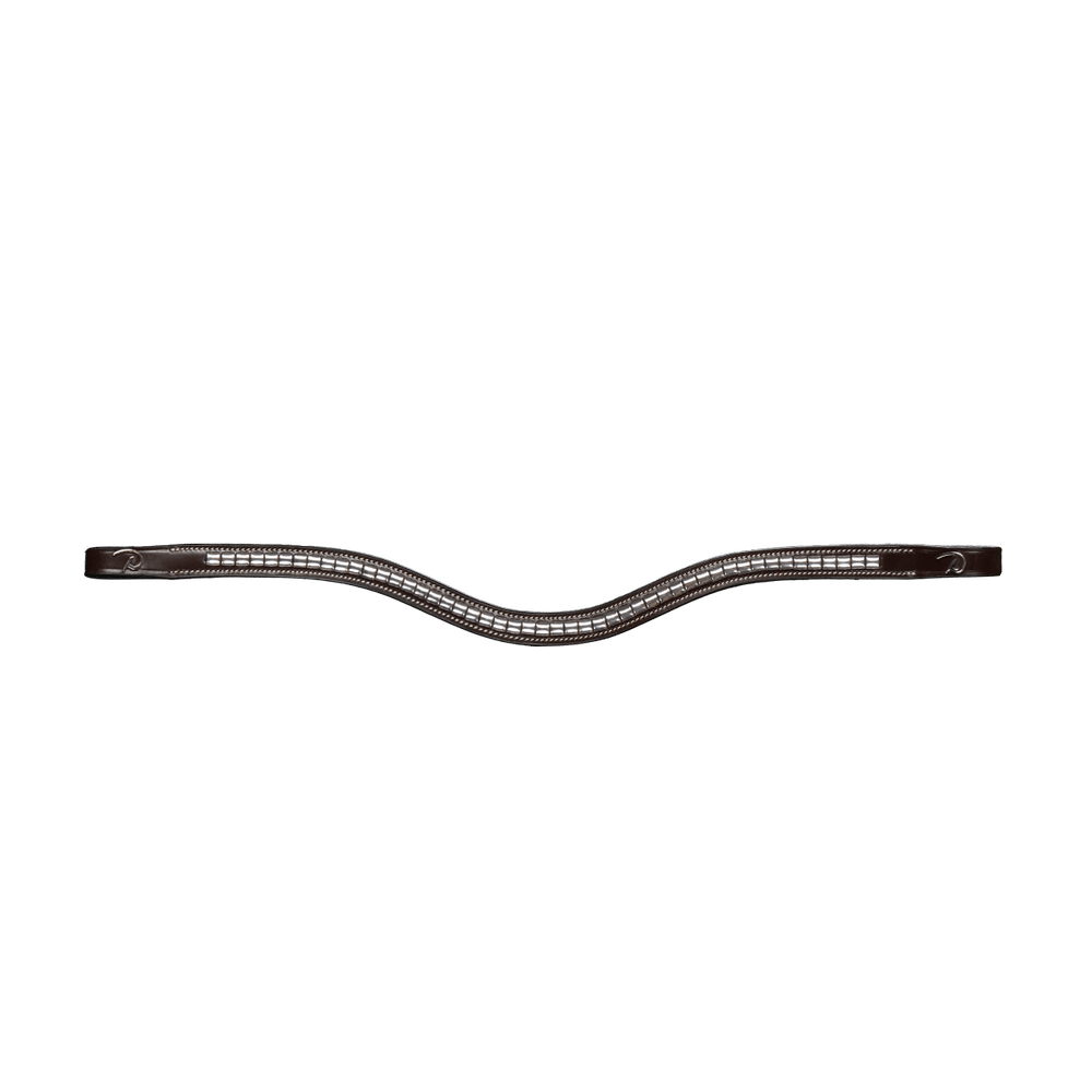 Silver Clincher V-Shaped Browband | Dy'on | elegant — Image 2