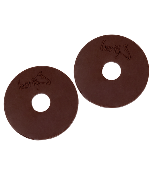 Boomerang Equestrian - Beris Soft Gel Bit Guards Brown