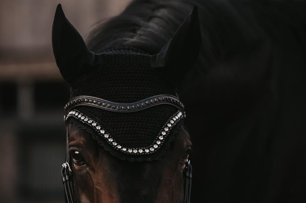 Fly Veil Wellington Big Stone & Pearl | Kentucky Horsewear | Stylish — Image 10