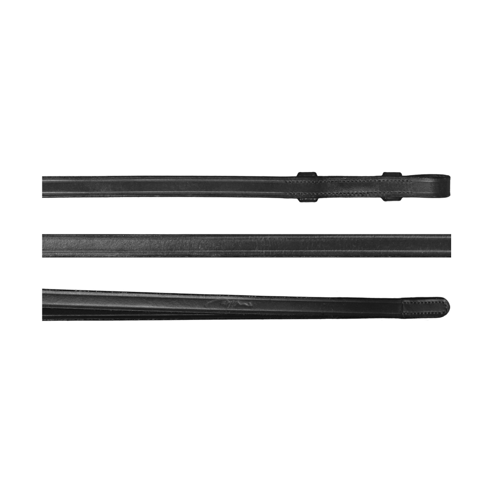 1/2" Full Leather Double Bridle Reins | Dy'on | — Image 2