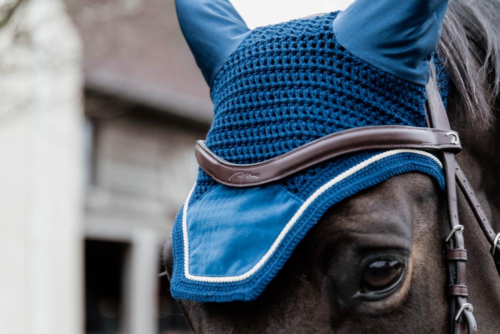 Fly Veil Wellington Basic Velvet | Kentucky Horsewear | Colourful — Image 11