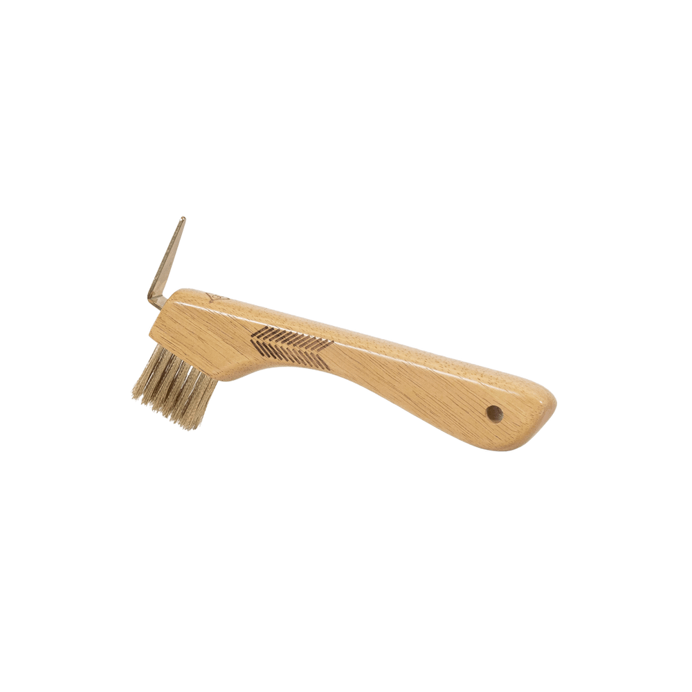 Hoof Pick with metal bristles | Grooming Deluxe | Durable