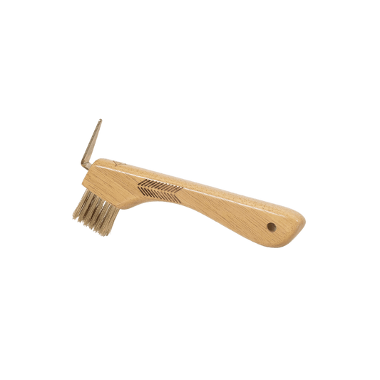 Hoof Pick with metal bristles | Grooming Deluxe | Durable