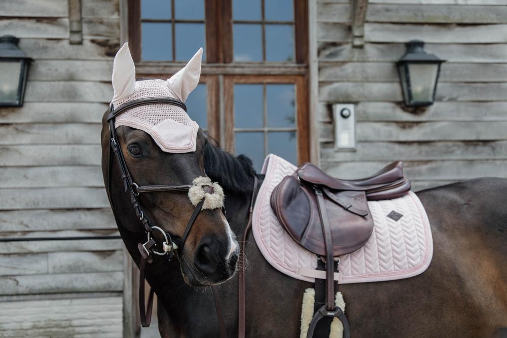 Fly Veil Wellington Velvet Pearls | Kentucky Horsewear | luxurious — Image 17
