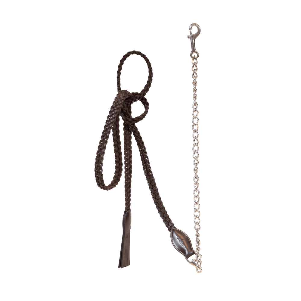 Plaited Lead with chain | Dy'on | DurableLeather — Image 3