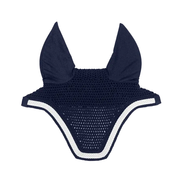 Boomerang Equestrian - Kentucky Fly Veil Wellington With Plaited Cord Navy