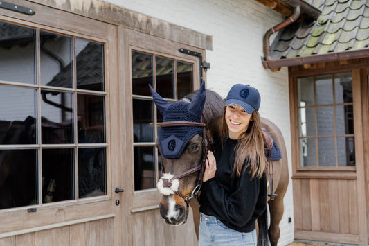 Kentucky Fly Veil Wellington 3d Logo Navy Full