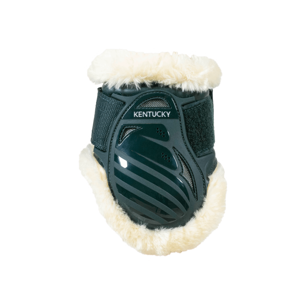 Vegan Sheepskin Young Horse Fetlock Boots | Kentucky Horsewear | Lightweight — Image 15