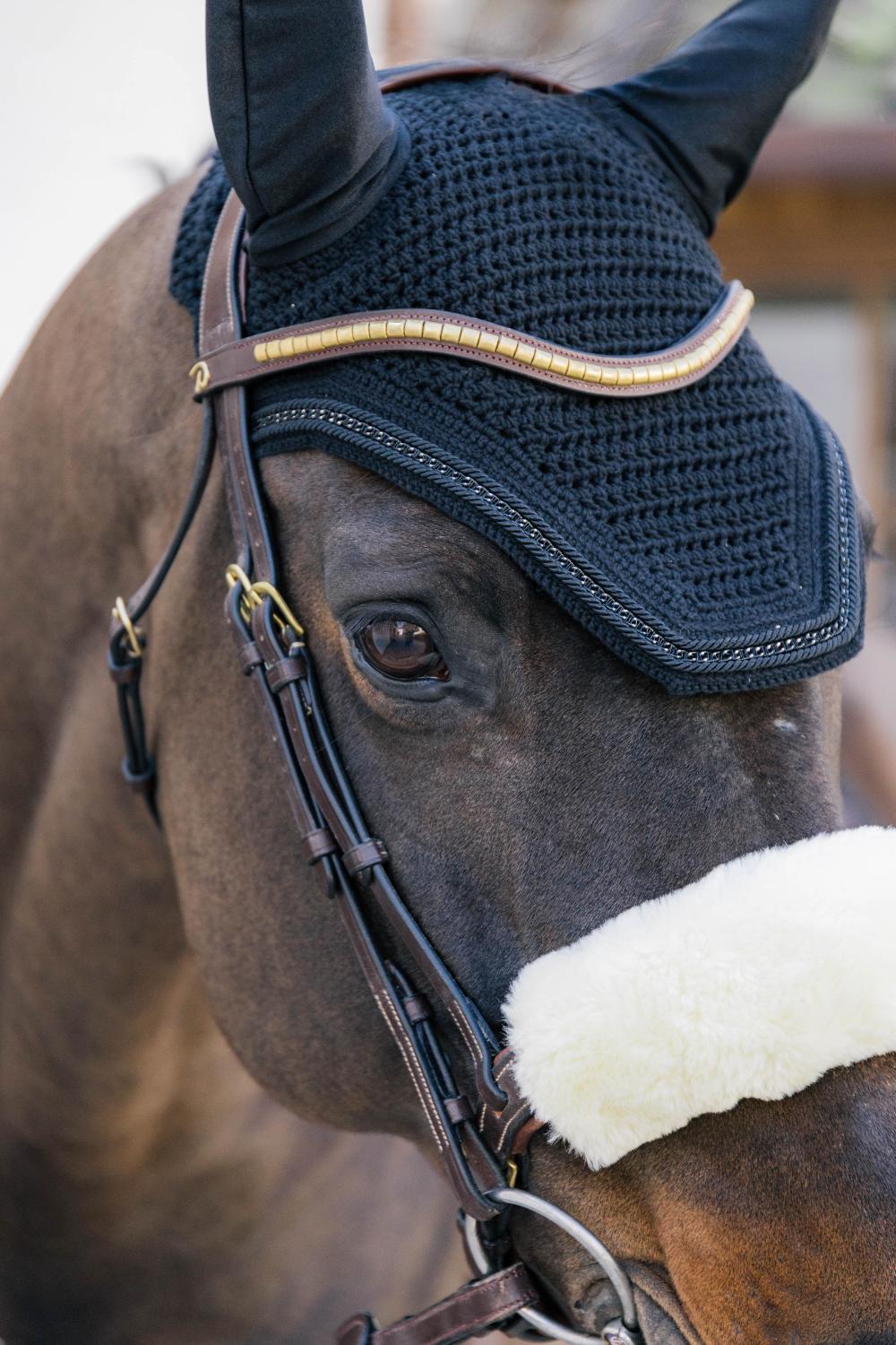 Fly Veil Wellington Metal Chain | Kentucky Horsewear | Comfort — Image 4
