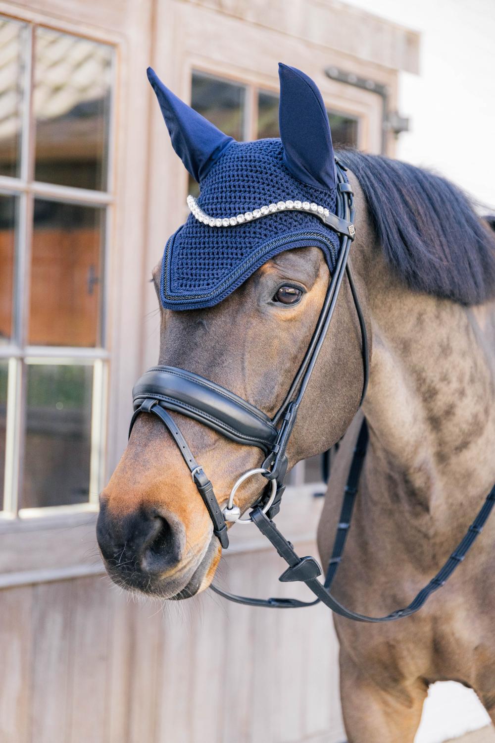 Fly Veil Wellington Metal Chain | Kentucky Horsewear | Comfort — Image 2