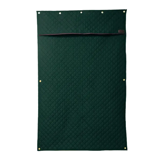 Kentucky Stable Curtain Dark Green