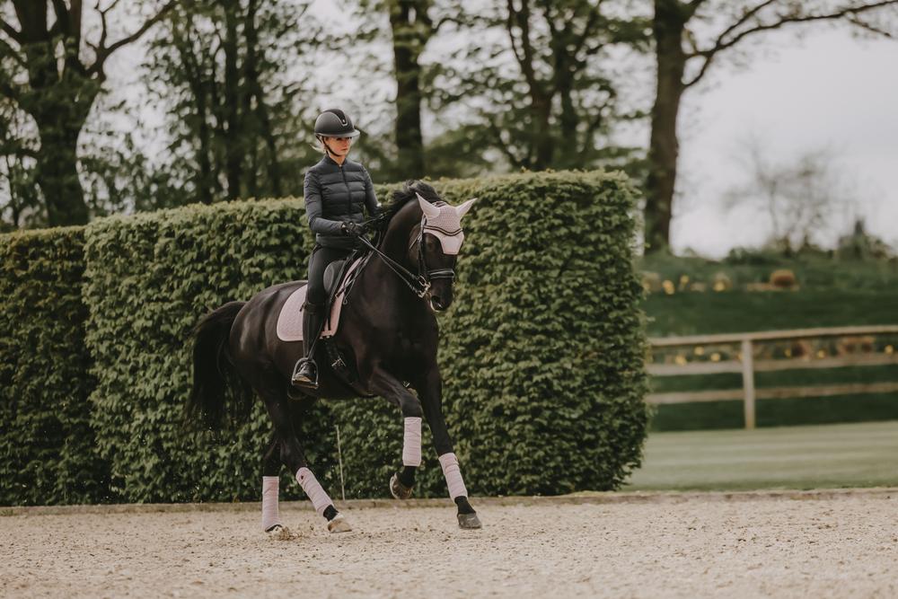 Fly Veil Wellington Velvet Pearls | Kentucky Horsewear | luxurious — Image 15