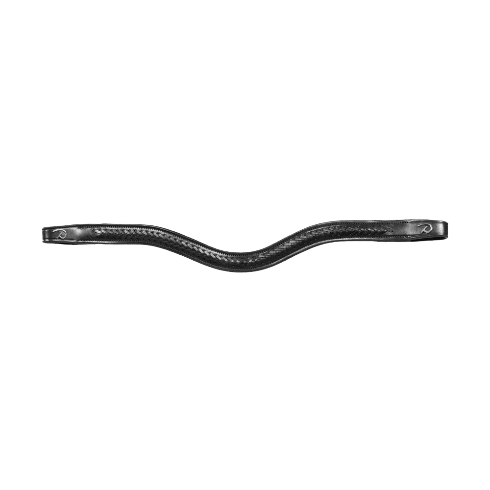 Plaited V-shaped Browband | Dy'on | PremiumLeather — Image 3