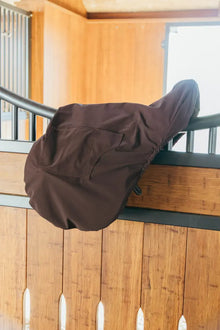  Kentucky Saddle Cover Showjumping With Plate Brown