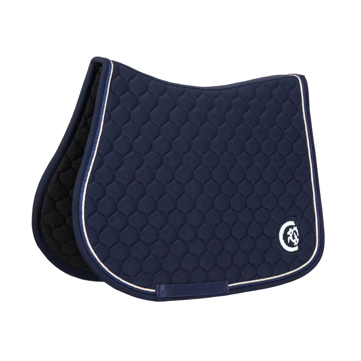 Kentucky Saddle Pad Onion Quilt 3D Logo Jumping Navy