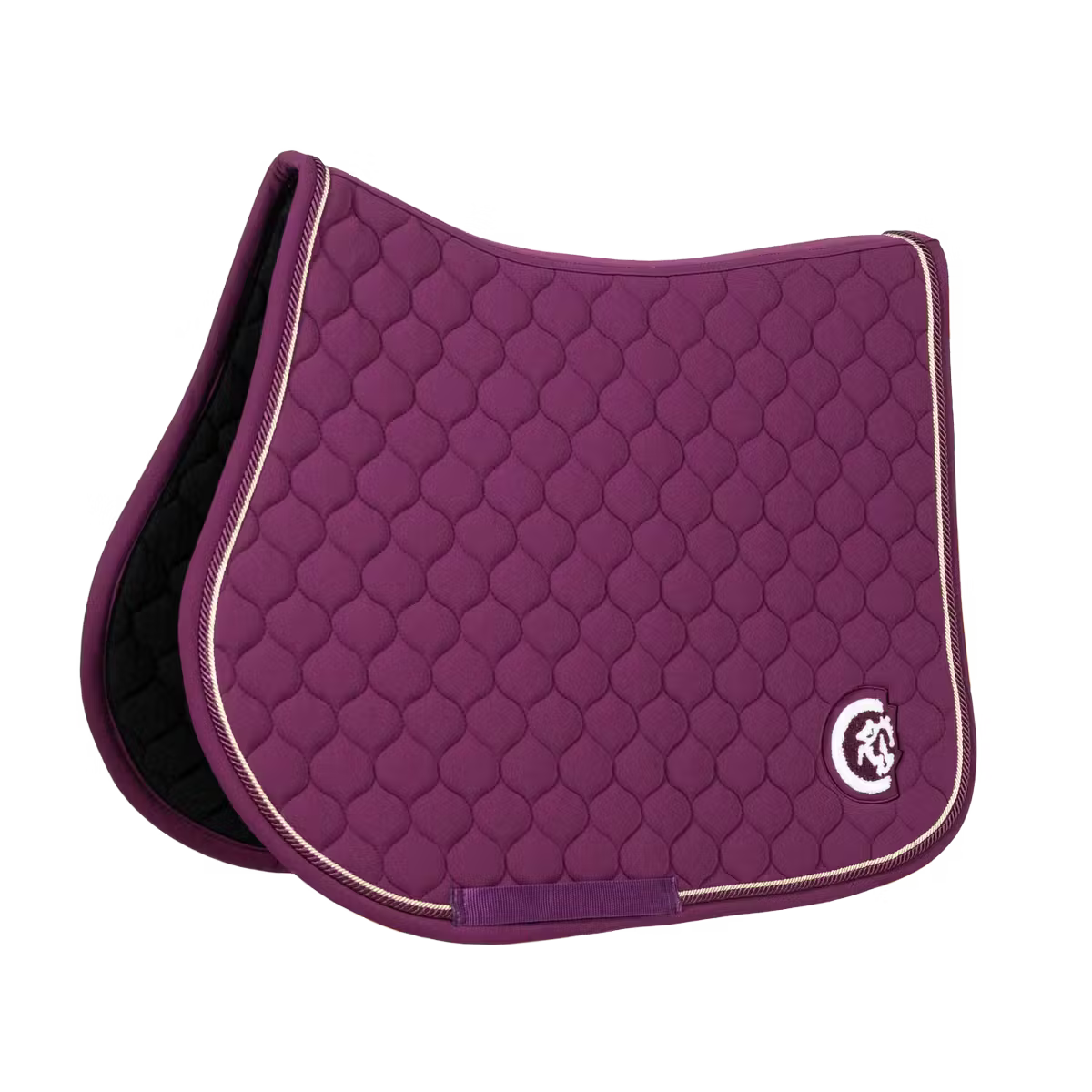 Kentucky Saddle Pad Onion Quilt 3D Logo Jumping Purple
